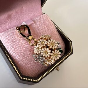 Juicy Couture Flower Bouquets Charm